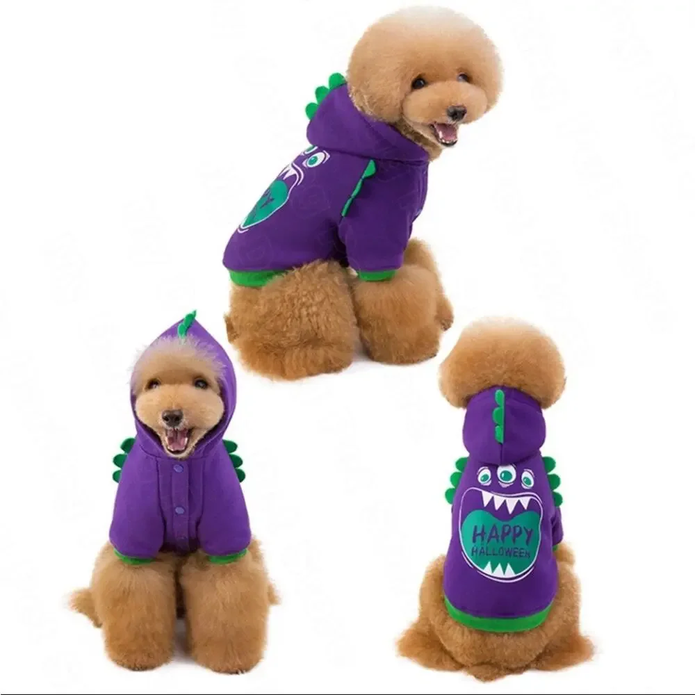 Dog Little Monster Sweatshirt Size Small